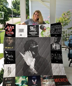 Pusha T Albums Quilt Blanket Bedding Set For Fans