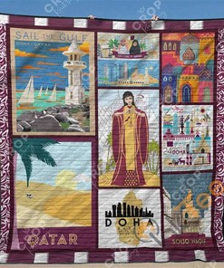 Qatar Quilt Blanket Bedding Set