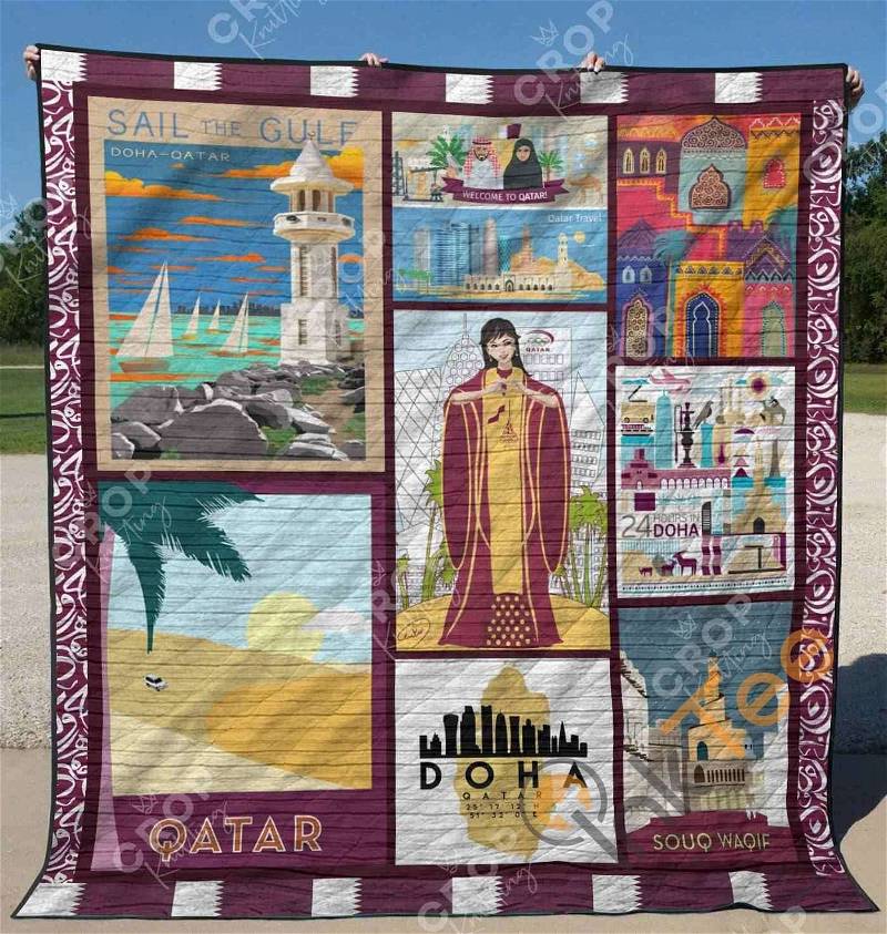Qatar Quilt Blanket Bedding Set