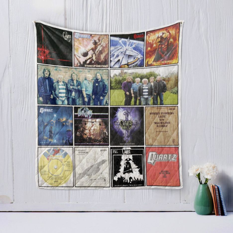 Quartz Quilt Blanket Bedding Set for Home Décor