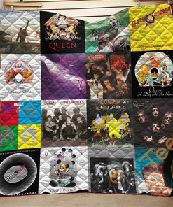 Queen Collage Quilt Blanket Bedding Set