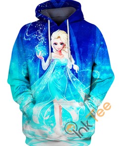 Queen Elsa Hoodie 3D