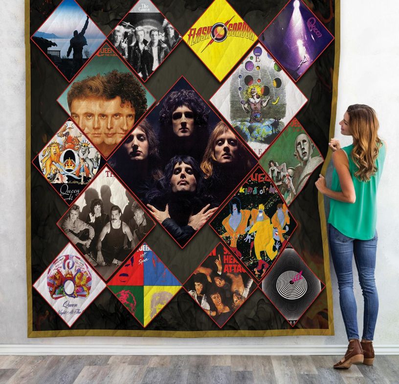 Queen Quilt Blanket Bedding Set For Fans New for Home Décor
