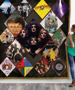Queen Quilt Blanket Bedding Set For Fans for Home Décor