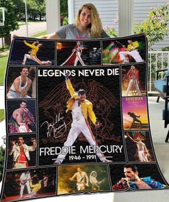 Queen's Freddie Mercury 16 - 11 Collection Quilt Blanket Bedding Set