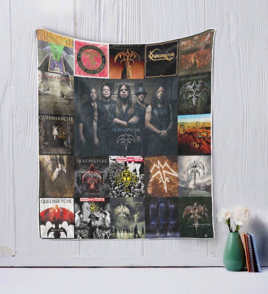 Queensrche Quilt Blanket