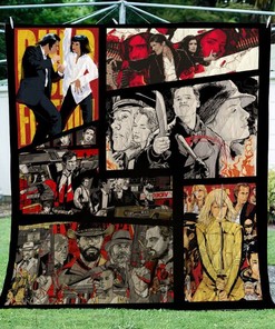 Quentin Tarantino Quilt Blanket Bedding Set For Fans