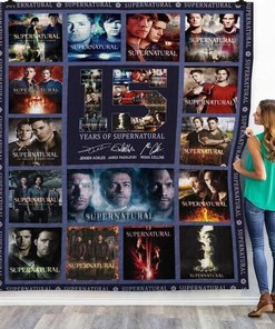 Quilt Blanket Bedding Set Supernatural for Home Décor