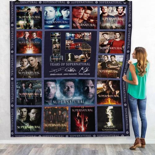 Quilt Blanket Bedding Set Supernatural for Home Décor