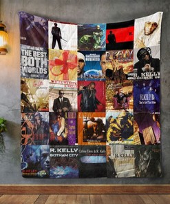 R. Kelly Album Covers Quilt Blanket Bedding Set