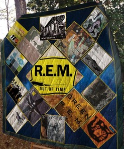 R.E.M. Quilt Blanket Bedding Set for Home Décor