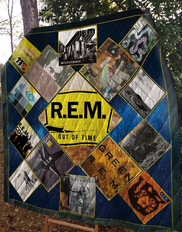 R.E.M. Quilt Blanket Bedding Set for Home Décor