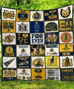 Racers Murray State Racers Ncaa Collection Quilt Blanket Bedding Set