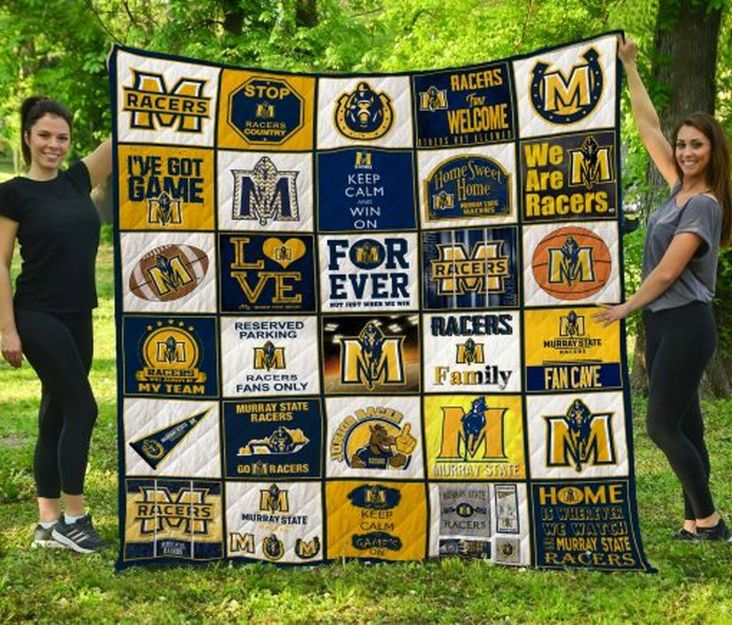 Racers Murray State Racers Ncaa Collection Quilt Blanket Bedding Set