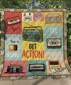 Radio Quilt Blanket Bedding Set