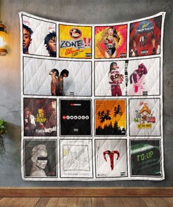 Rae Sremmurd Album Covers Quilt Blanket Bedding Set