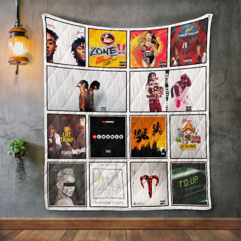 Rae Sremmurd Album Covers Quilt Blanket Bedding Set
