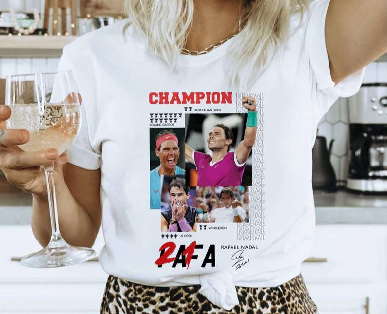 Rafa 21 Grand Slam Tennis Unisex T-Shirt