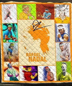 Rafael Nadal Signature Blanket Gift For Lovers Quilt