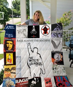 Rage Against The Machine Albums Quilt Blanket Bedding Set For Fans