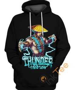 Raiden Mortal Kombat Hoodie 3D