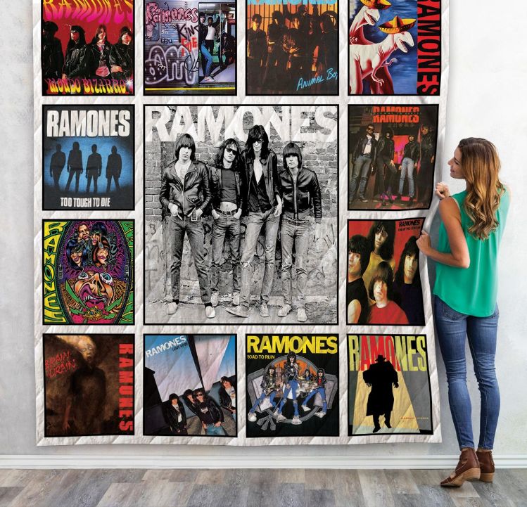 Ramones Albums Quilt Blanket Bedding Set New Arrival
