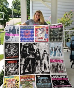 Ramones Compilations Albums Quilt Blanket Bedding Set