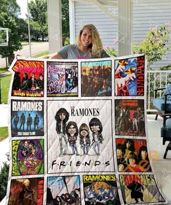 Ramones Friends Quilt Blanket Bedding Set