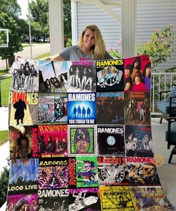 Ramones Quilt Blanket Bedding Set