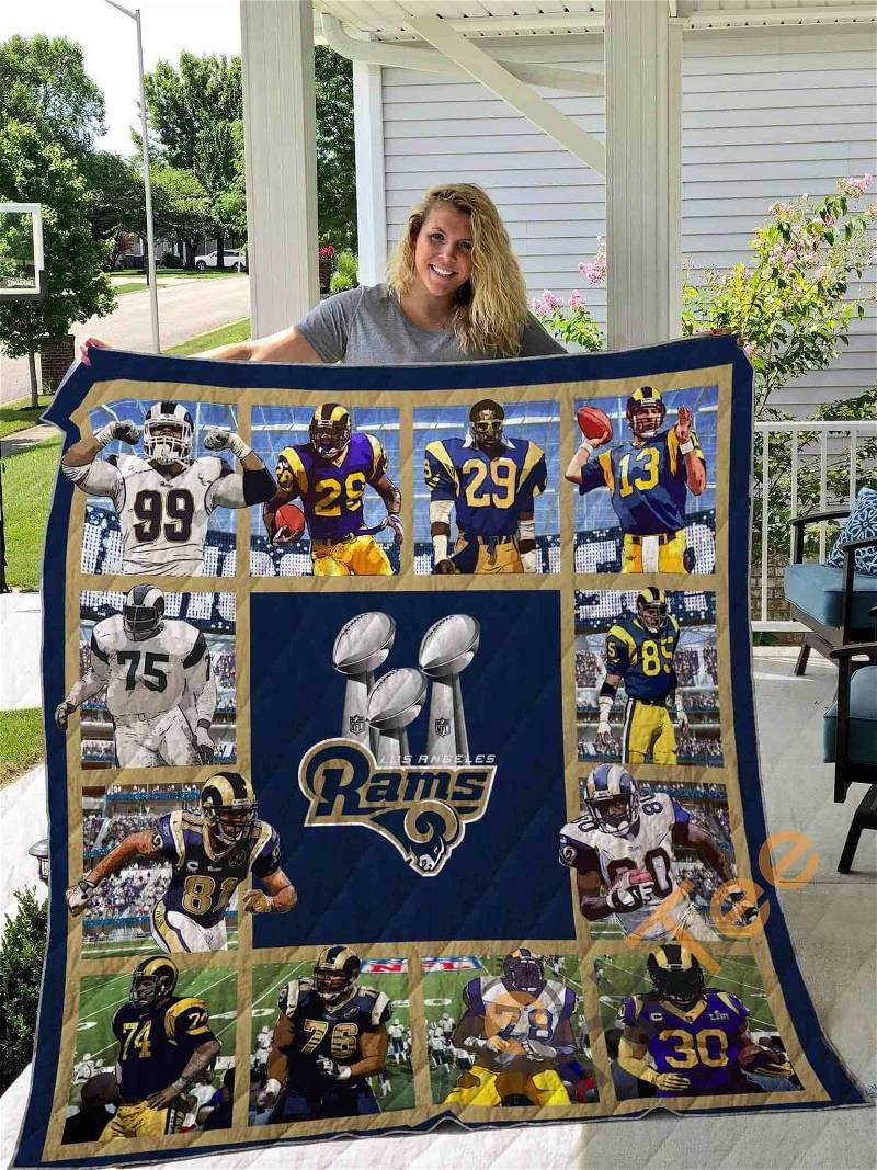 Rams Quilt Blanket Bedding Set