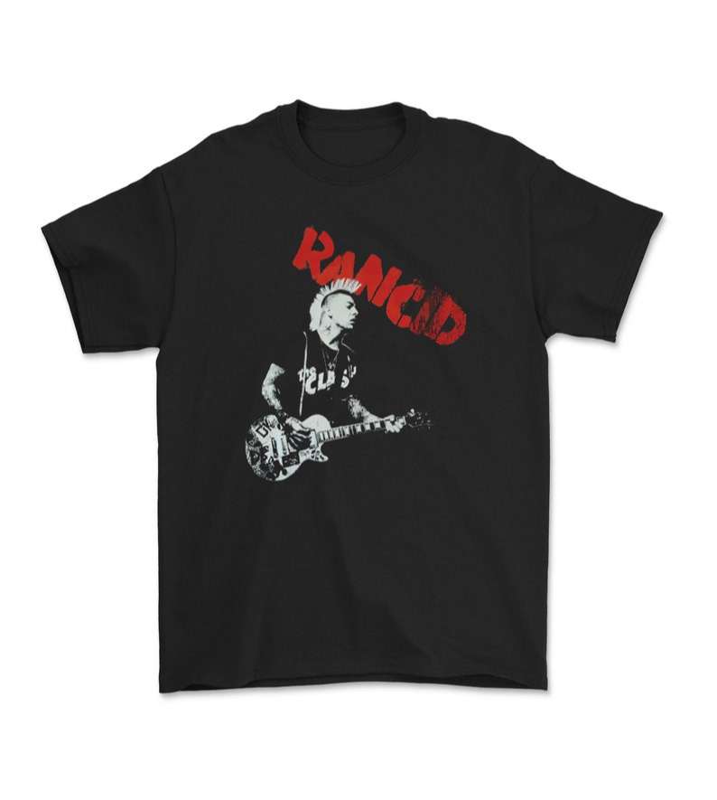 Rancid Playing Guitar Unisex T-Shirt