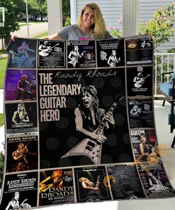 Randy Rhoads V1 Quilt Blanket Bedding Set