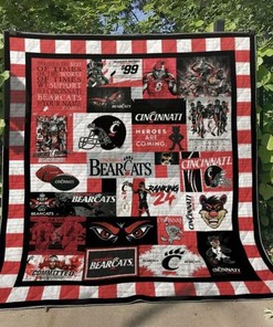 Ranking 24 Ncaa Cincinnati Bearcats Collection Quilt Blanket Bedding Set