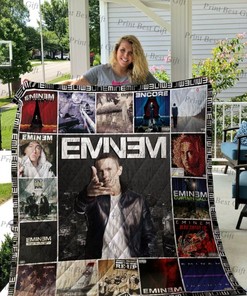 Rap Eminem Albums Co Poster Quilt Blanket