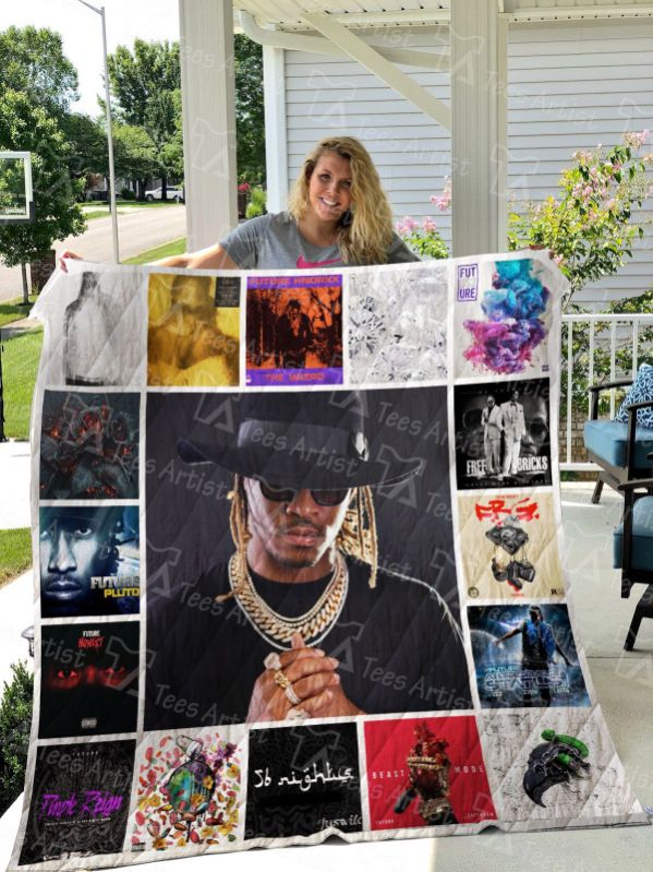 Rap Music Future Vintage Quilt Blanket Bedding Set