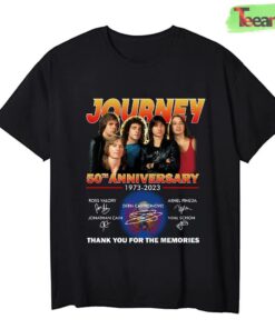 Rare Journey Freedom Tour 2023 50Th Anniversary Signature Favorite T-Shirt