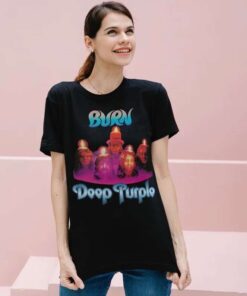 Rare Vintage 1985 Deep Purple Burn Tour Concert T-Shirt