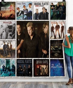 Rascal Flatts Albums Quilt Blanket
