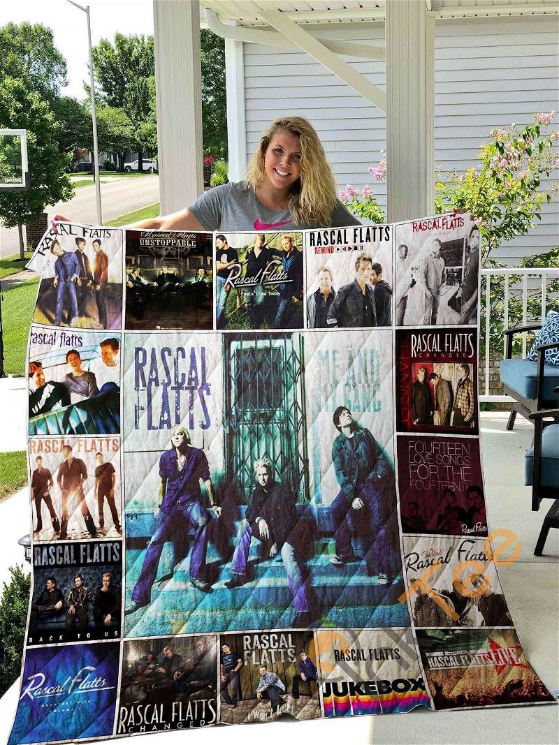 Rascal Flatts Quilt Blanket Bedding Set