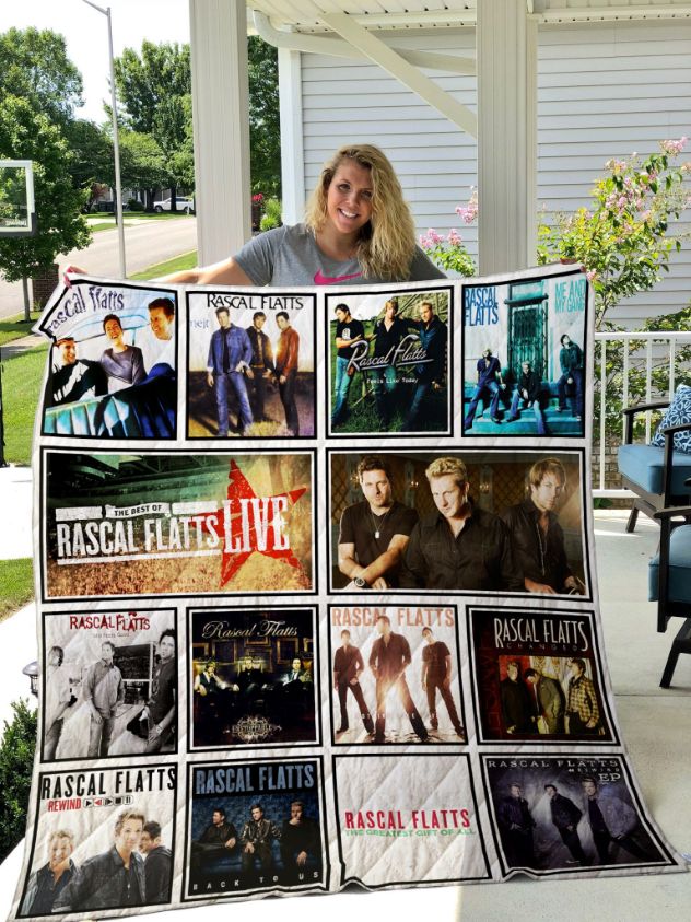 Rascal Flatts Quilt Blanket Bedding Set for Home Décor