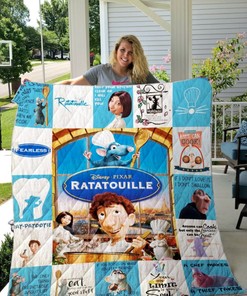 Ratatouille Quilt Blanket Bedding Set For Fans