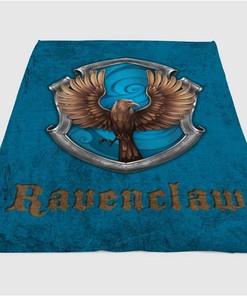 Ravenclaw Harry Potter Sherpa Fleece Blanket Gifts for Family, for Couple