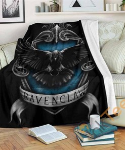 Ravenclaw Sherpa Fleece Blanket Gifts for Family, for Couple