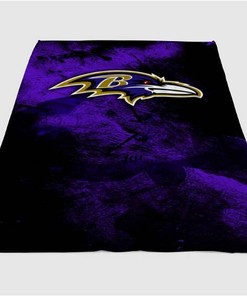 Ravens Sherpa Fleece Blanket Gifts for Family, for Couple