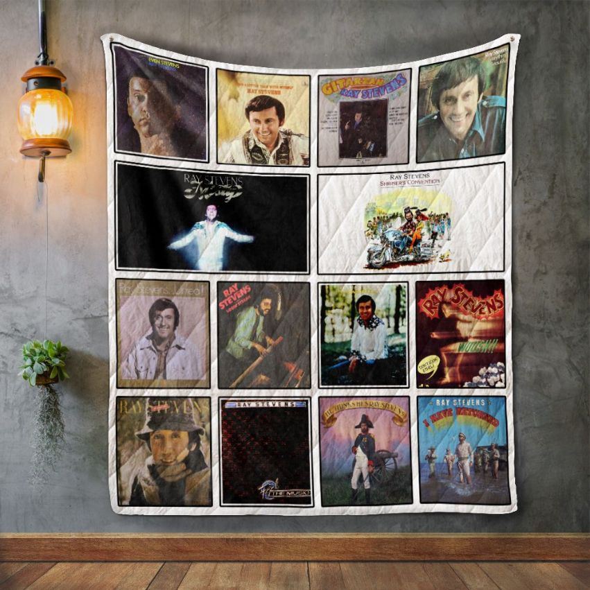 Ray Stevens Album Covers Quilt Blanket Bedding Set