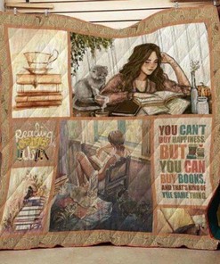 Reading Changes Us Quilt Blanket Bedding Set for Home Décor
