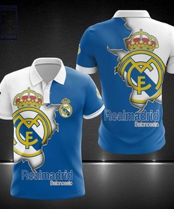 Real Madrid 3D Polo Shirt