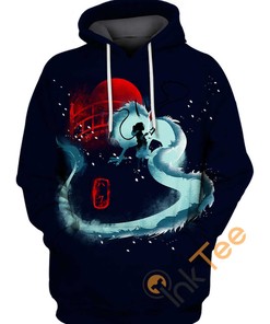 Red Dragon Haku Hoodie 3D