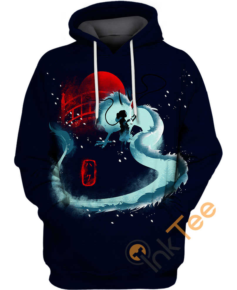 Red Dragon Haku Hoodie 3D