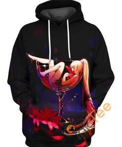 Red Glass Hoodie 3D